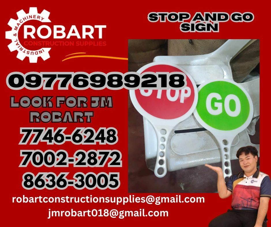 stop and go sign, Commercial & Industrial, Construction Tools ...