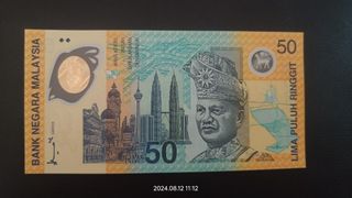 Sukom RM50 Commemorative Note Malaysia Banknote 5 running, Hobbies ...