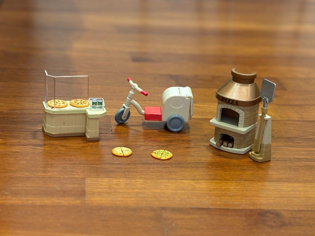 Pizza Parlor Sylvanian Sylvanian Families Pizza Delivery Set