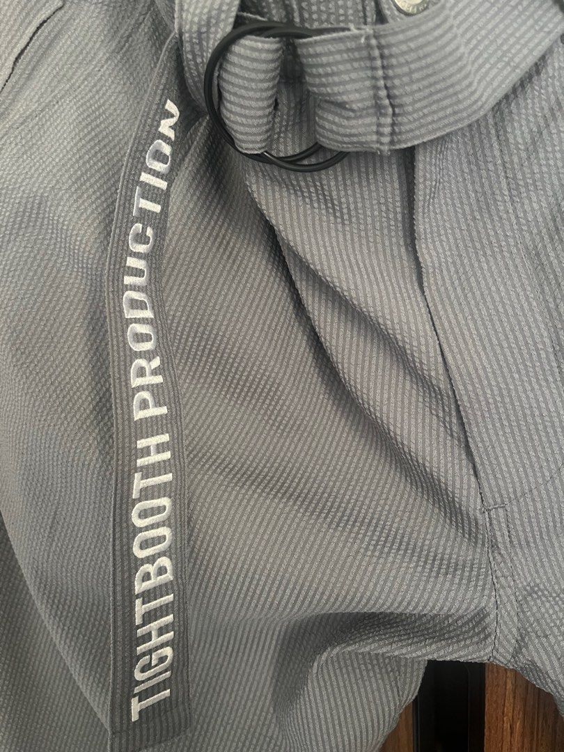 TIGHTBOOTH SEERSUCKER BAGGY SLACKS
