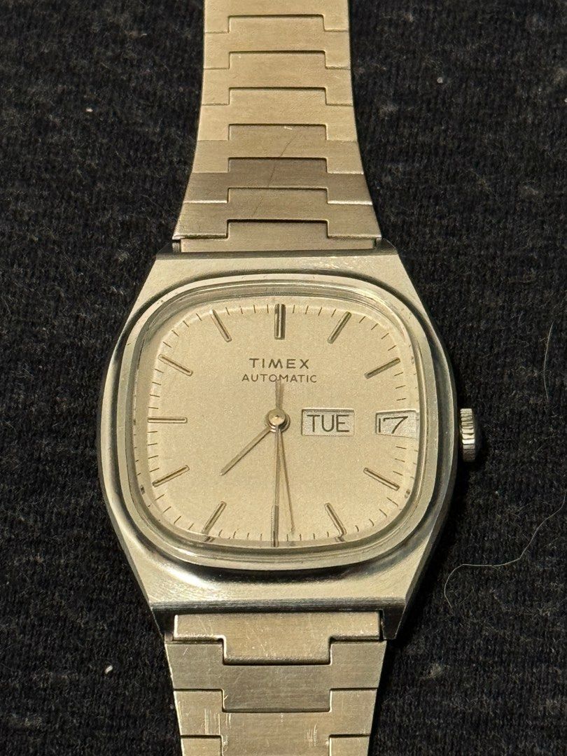 Timex vintage date day automatic watch