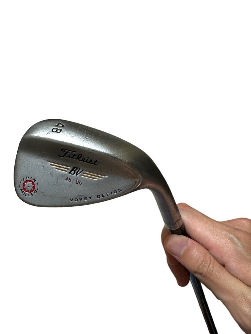 Titleist Vokey Design BV Spin Milled Golf Wedge 48-06, Sports