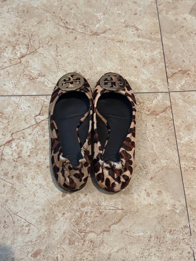 Tory burch leopard minnie sale