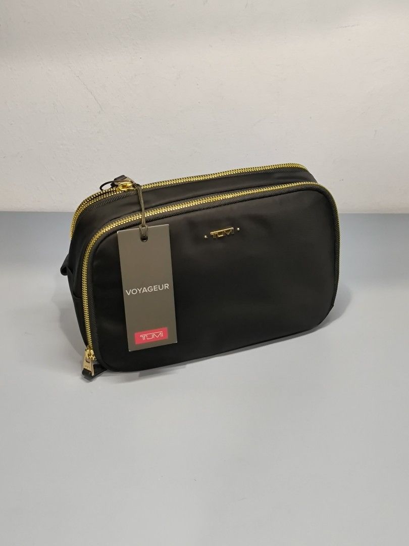 Tumi lesley cosmetic case top