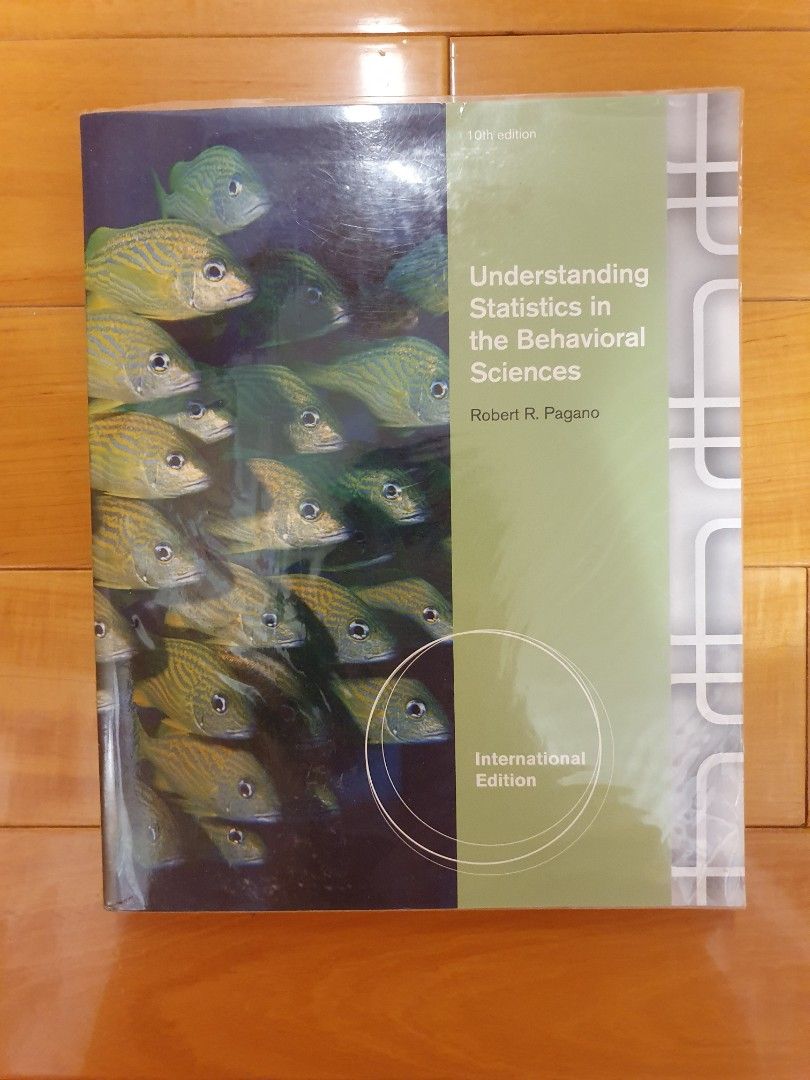 統計學原文書 Robert R. Pagano 第10版 Understanding Statistics in the behavioral ...