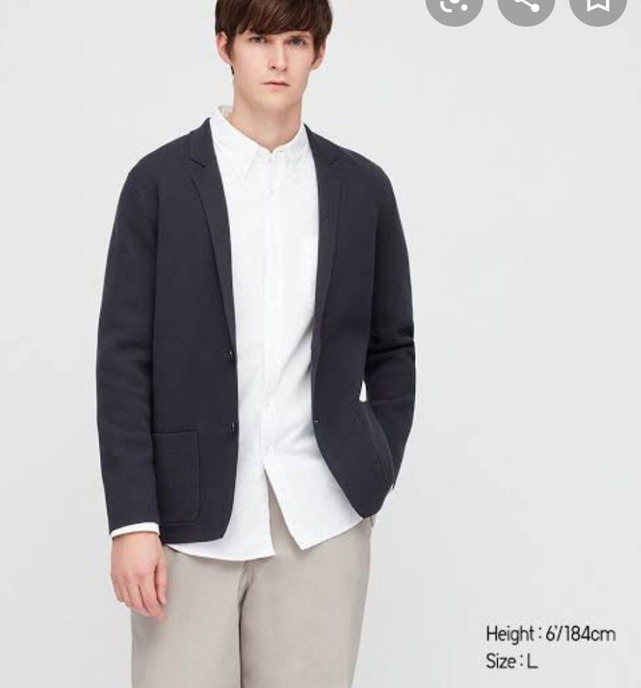 Uniqlo milano ribbed jacket 2025