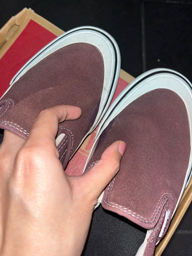 Vans slip on pro raisin best sale