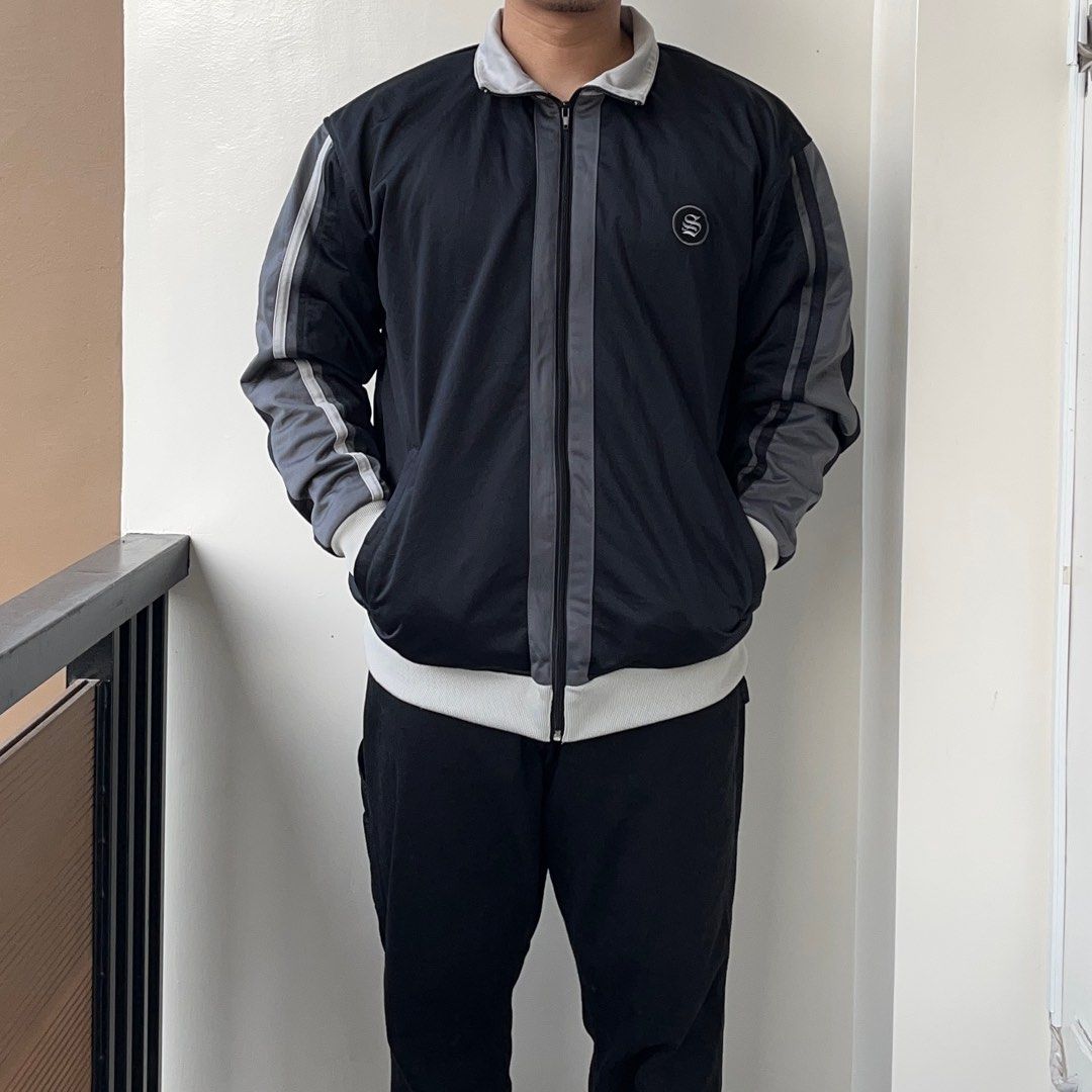 Y2k Southpole HipHop Track Jacket (Category: Coats, Jackets and Outerwear) located in Legazpi City. Submitted by fieldday (Listing ID 1319698585, Image 3). Description: 00’s SouthPole Signature Series Tri-Tone Track Jacket SLarge on tag Dimensions: Width 24” Length 27” Sleeves 19” Excellent condition, no flaws.