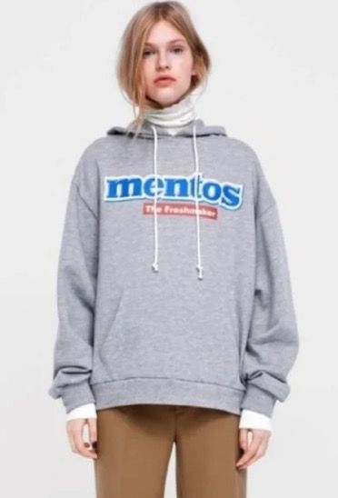 Zara mentos hoodie store