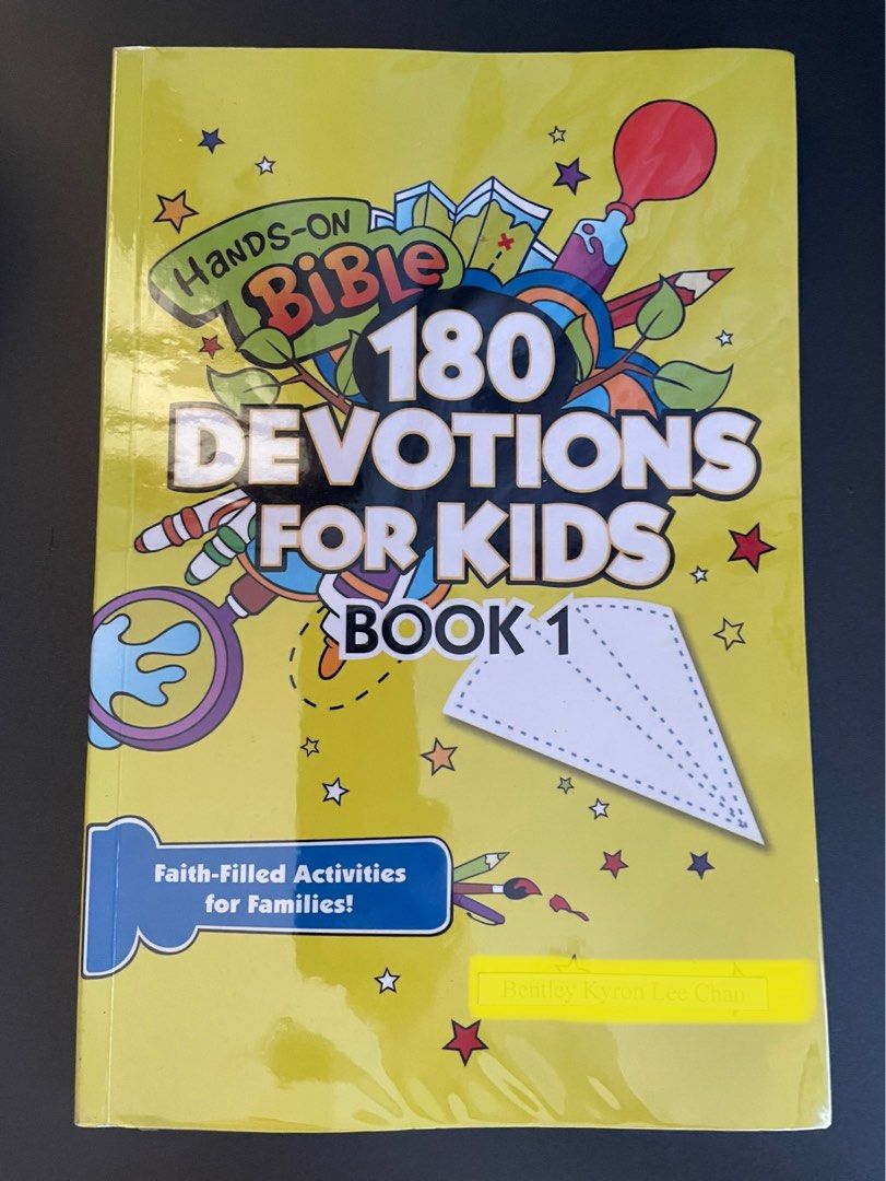 180 Devotions for kids Book 1 and Book 2 (Category: Religion Books) located in Manila. Submitted by sheldon_sun (Listing ID 1319754870, Image 1). Description: Barely use. Good as new. .