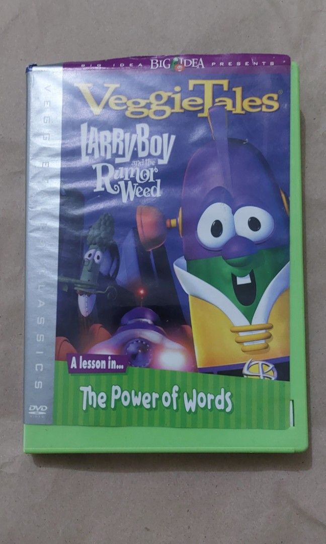 Larryboy Cd 2004 Big Idea Veggie Tales Larry Boy And The Rumor Weed A Lesson In The ...