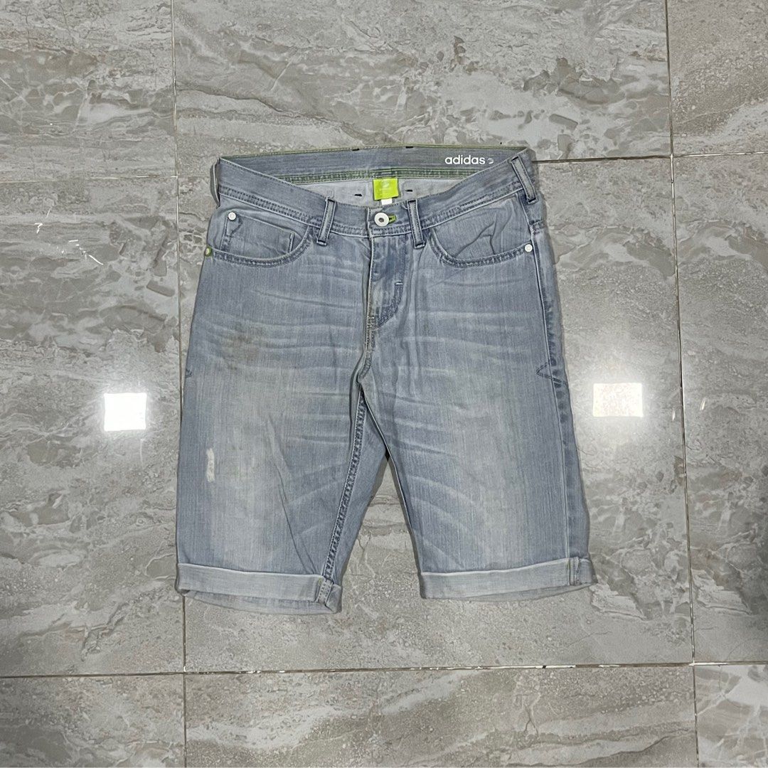31 Adidas Neo Light Denim Jorts