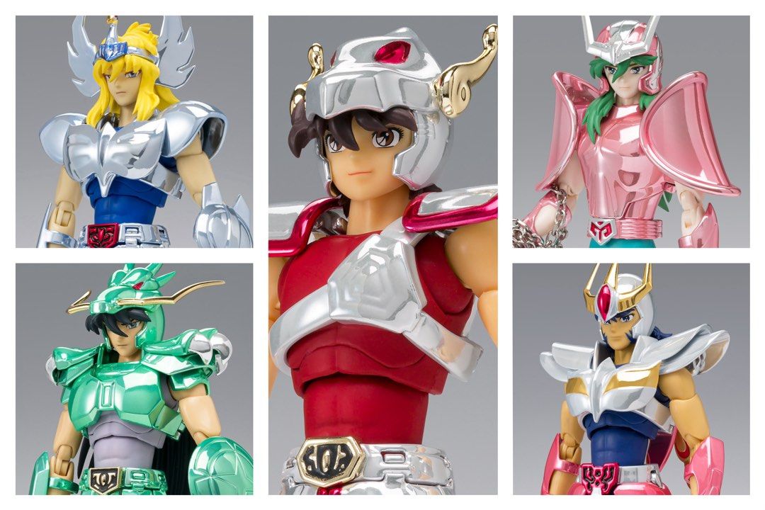 5 box)二十周年版五小強聖鬥士星矢紫龍冰河阿瞬一輝聖衣神話20周年