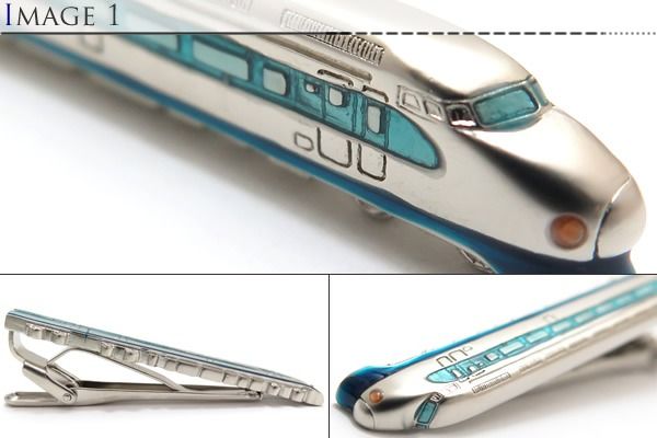 預購 日本製 新幹線 x SWANK 呔夾 tie bar, 男裝, 手錶及配件, 袖口扣 - Carousell