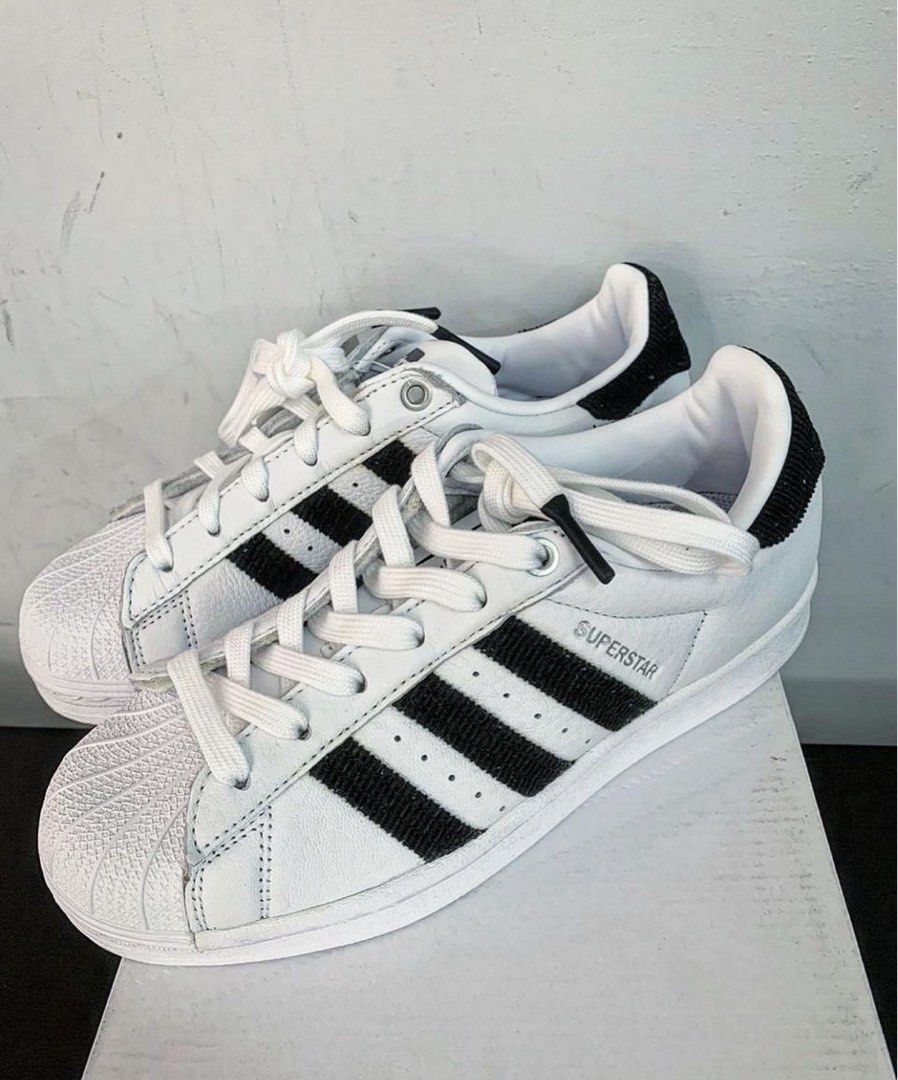 New Sneakers Adidas Originals Superstar Black White H69025 Carousell