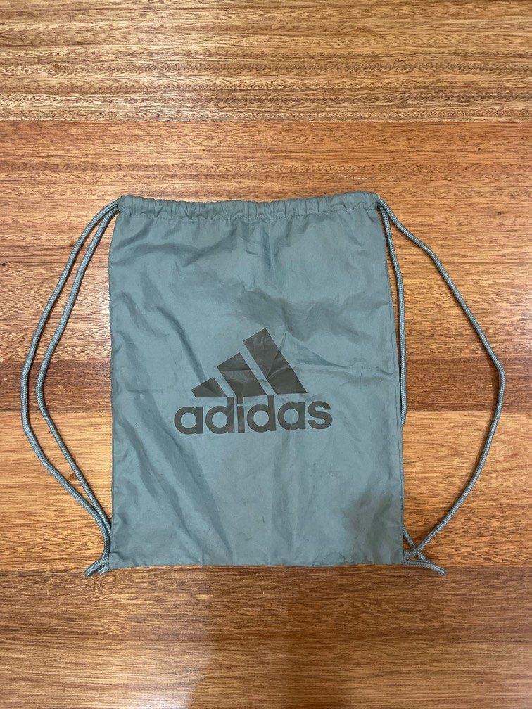 Teal adidas drawstring bag shop