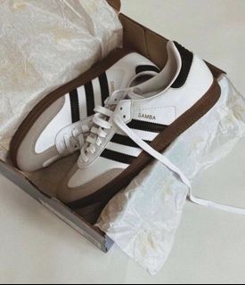 Adidas Samba - Cream White, Women's Fashion, Footwear, Sneakers on ...