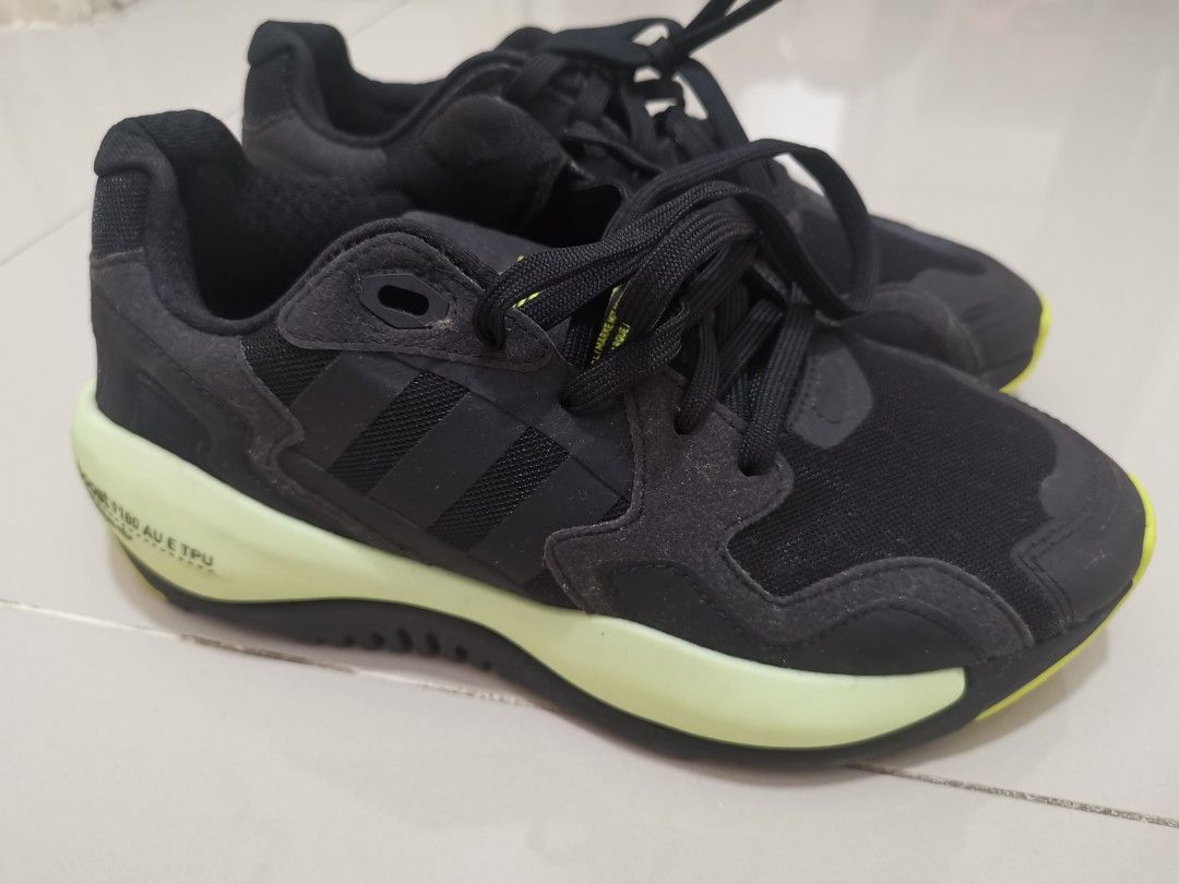 adidas ZX Alkyne Black Semi Solar Yellow FY3023 Women s Fashion Footwear Sneakers on Carousell