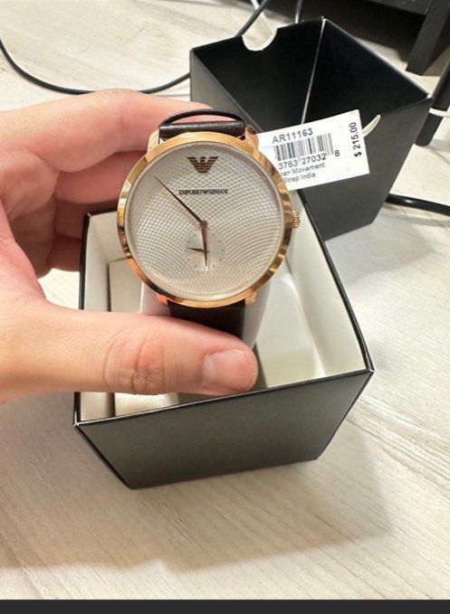 Armani Watch AR 11163 Men s Fashion Watches Accessories Watches on Carousell