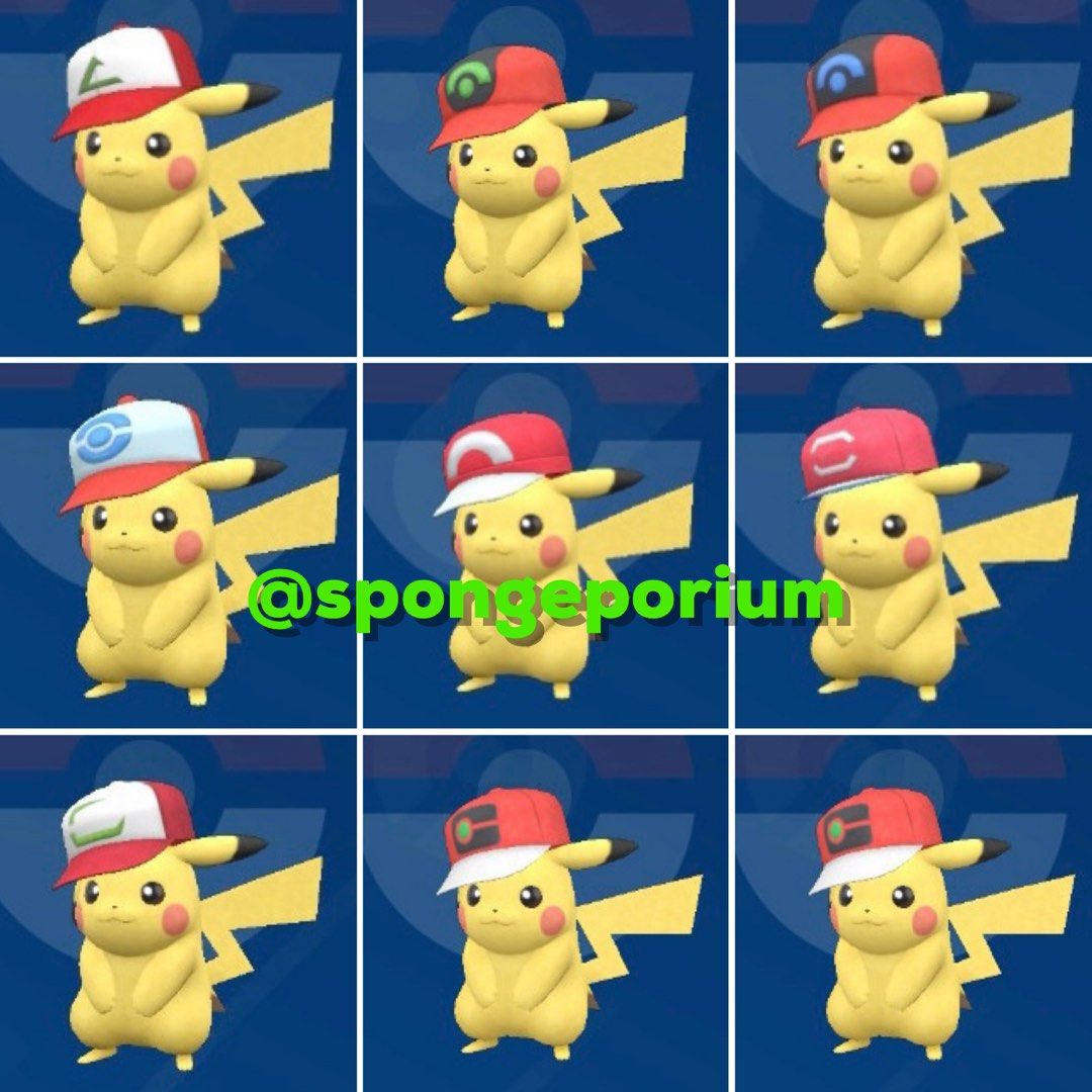 Partner Cap Galar Cap Pikachu Pokemon Swsh Pokemon Sword And