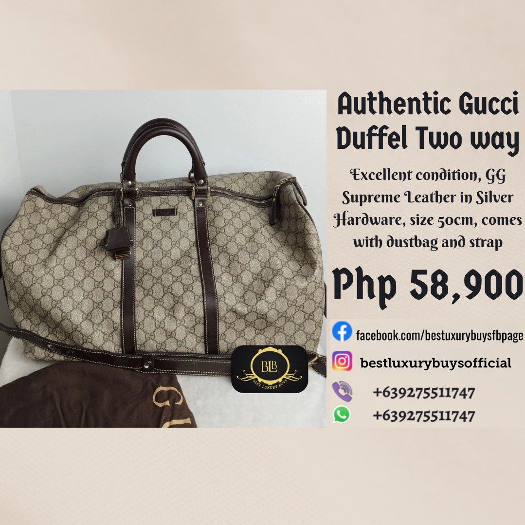 Gucci keepall deals