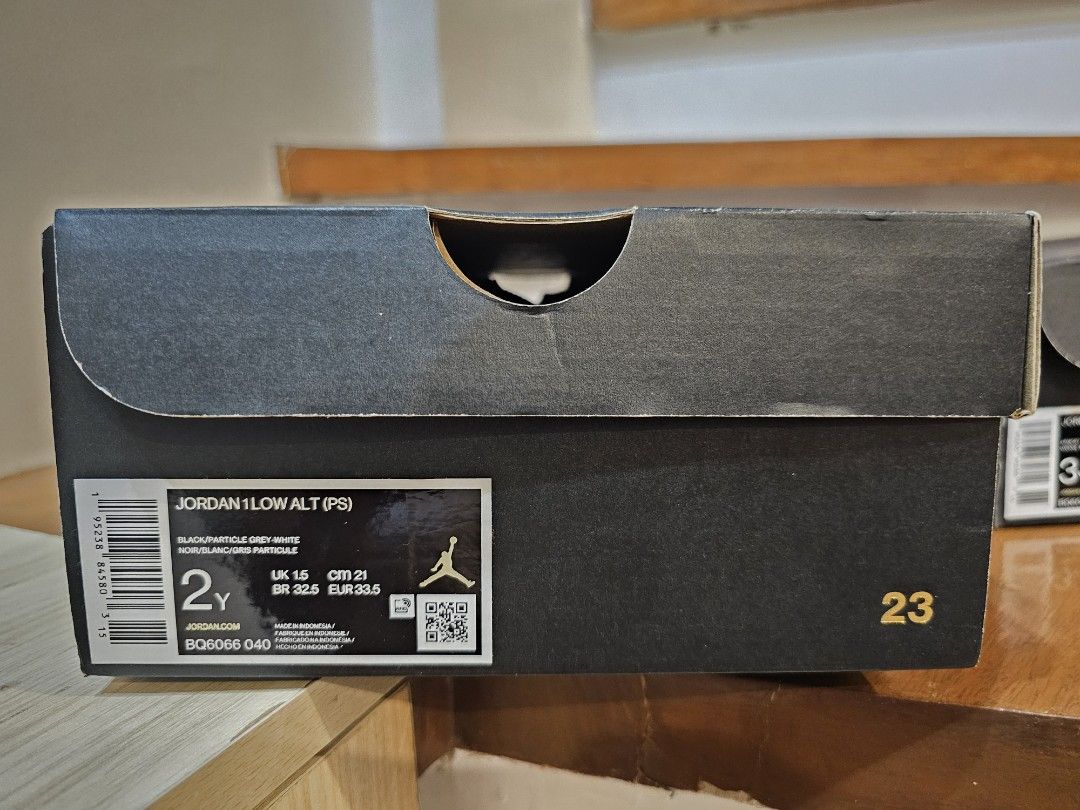 Authentic Jordan 1 Low Alt PS with box, Babies & Kids, Babies & Kids ...