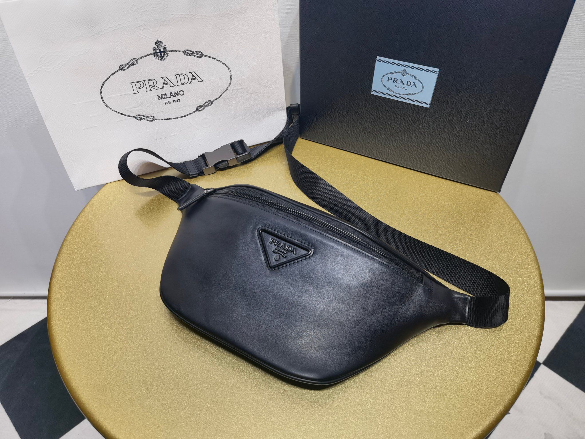 Authentic prada chest bag
