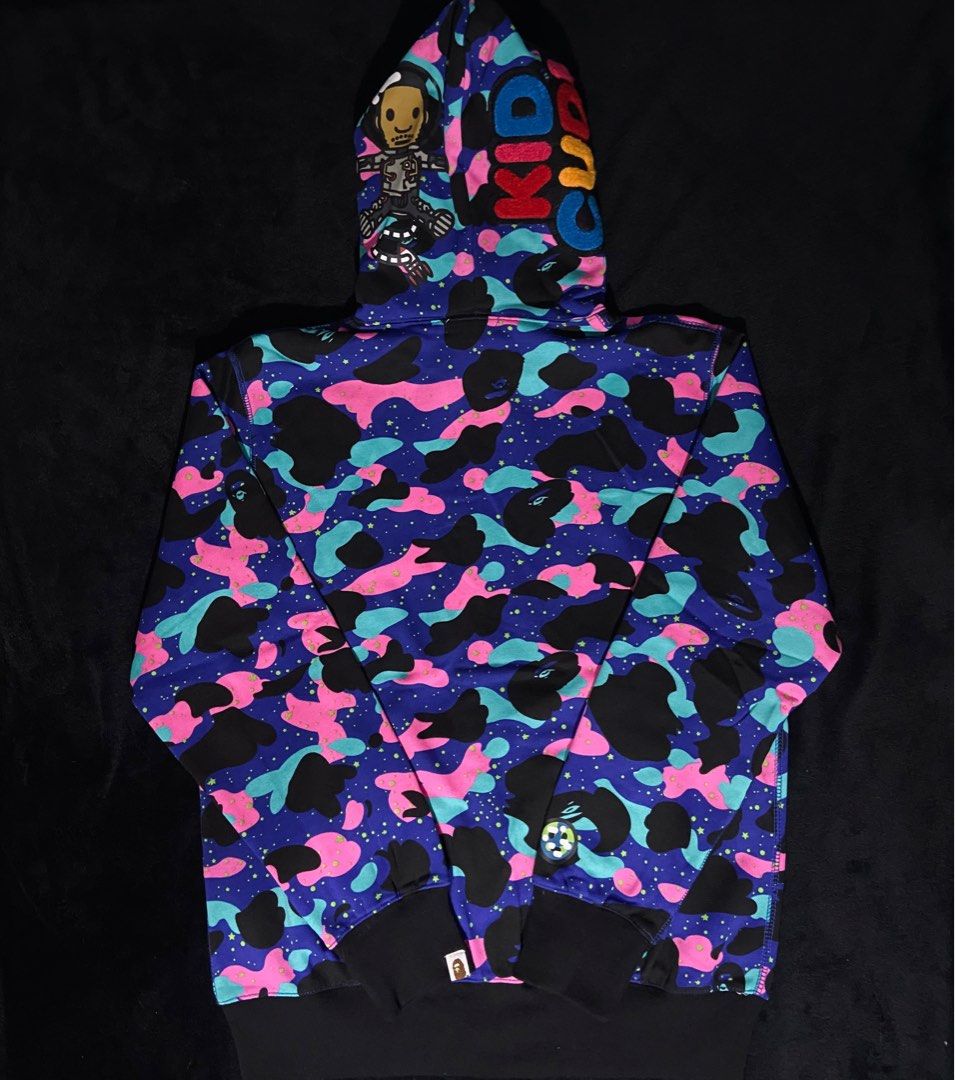 Kid cudi bape hoodie sale