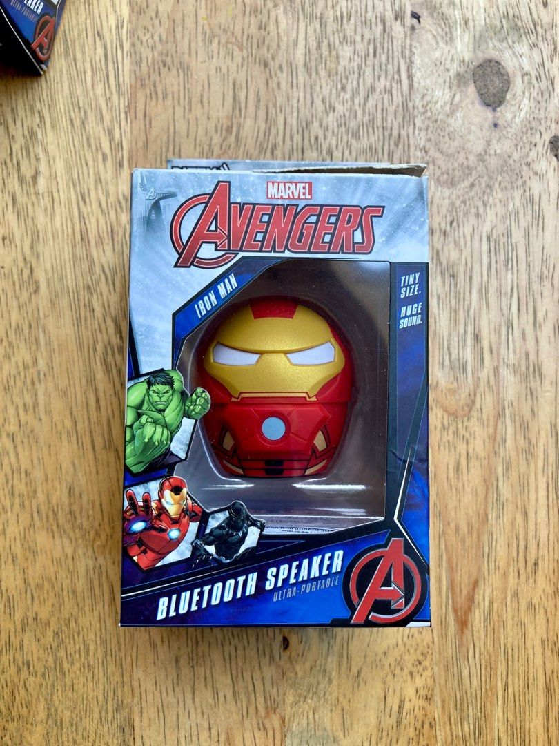 Bitty Boomers Mini Bluetooth Speaker (Category: Portable Audio Accessories) located in Quezon City. Submitted by marvinii (Listing ID 1319757059, Image 3). Description: Sealed and brand new from US Note: deformed box but item in good condition Sold per piece/ 900 each Iron Man Captain America Bitty Boomers are wireless Bluetooth speakers that are ultra-portable! Imagine a collectible with a purpose. Don’t be fooled though, what they lack in size 