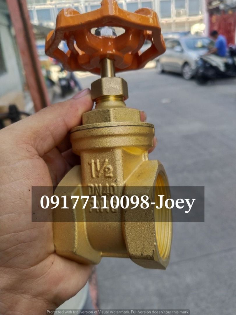 Brass Gate Valve (Category: Construction & Building Materials) located in Manila. Submitted by joeyroque09 (Listing ID 1319793709, Image 2). Description: Item: Brass Gate Valve Specs: 1 1/2" Price: 870 .