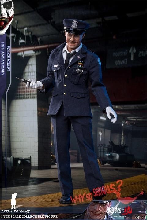 BURNING SOUL BSF-002警備 JOKER 1/6 ジョーカー BURNING SOUL BSF-002警備 JOKER 1/6 ジョーカー アメコミ