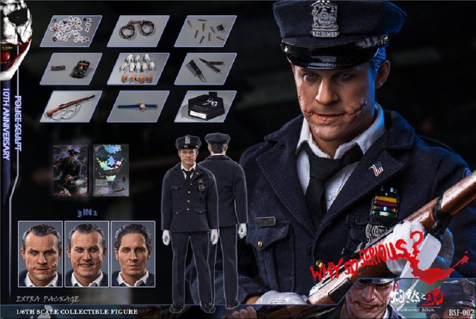BURNING SOUL BSF-002警備 JOKER 1/6 ジョーカー BURNING SOUL BSF-002警備 JOKER 1/6 ジョーカー