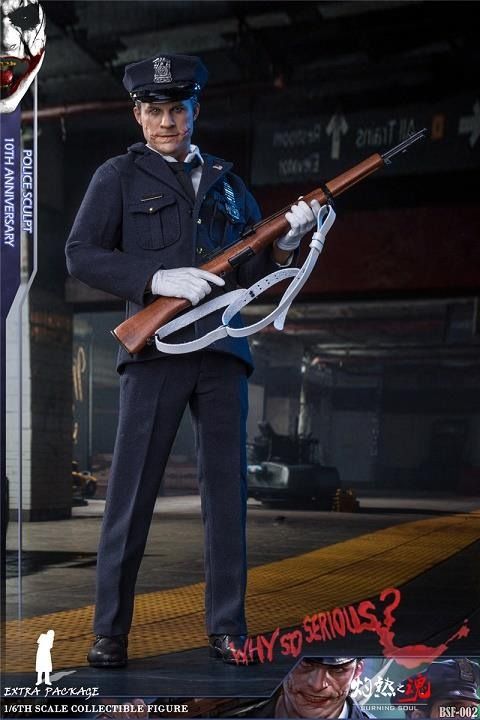 BURNING SOUL BSF-002警備 JOKER 1/6 ジョーカー BURNING SOUL BSF-002警備 JOKER 1/6 ジョーカー アメコミ