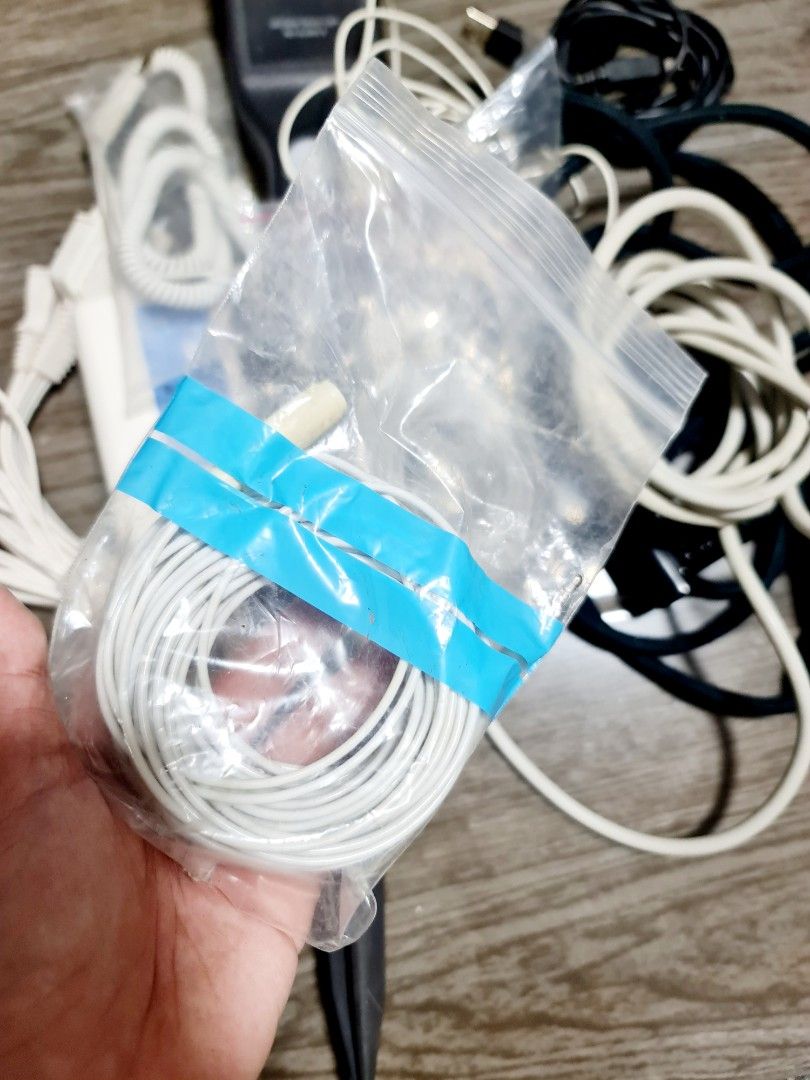 Bundle Assorted wirings,adaptors etc. from Japan take all (Category: Electrical, Adaptors & Sockets) located in Cavite. Submitted by csl_corner (Listing ID 1319792130, Image 3). Description: Bundle Assorted wirings,adaptors etc. from Japan Bundle take all assorted wires adaptor and accessories selling AS IS karamihan brandnew and unused, kayo na po bahala AS IS where IS WYSISWYG.