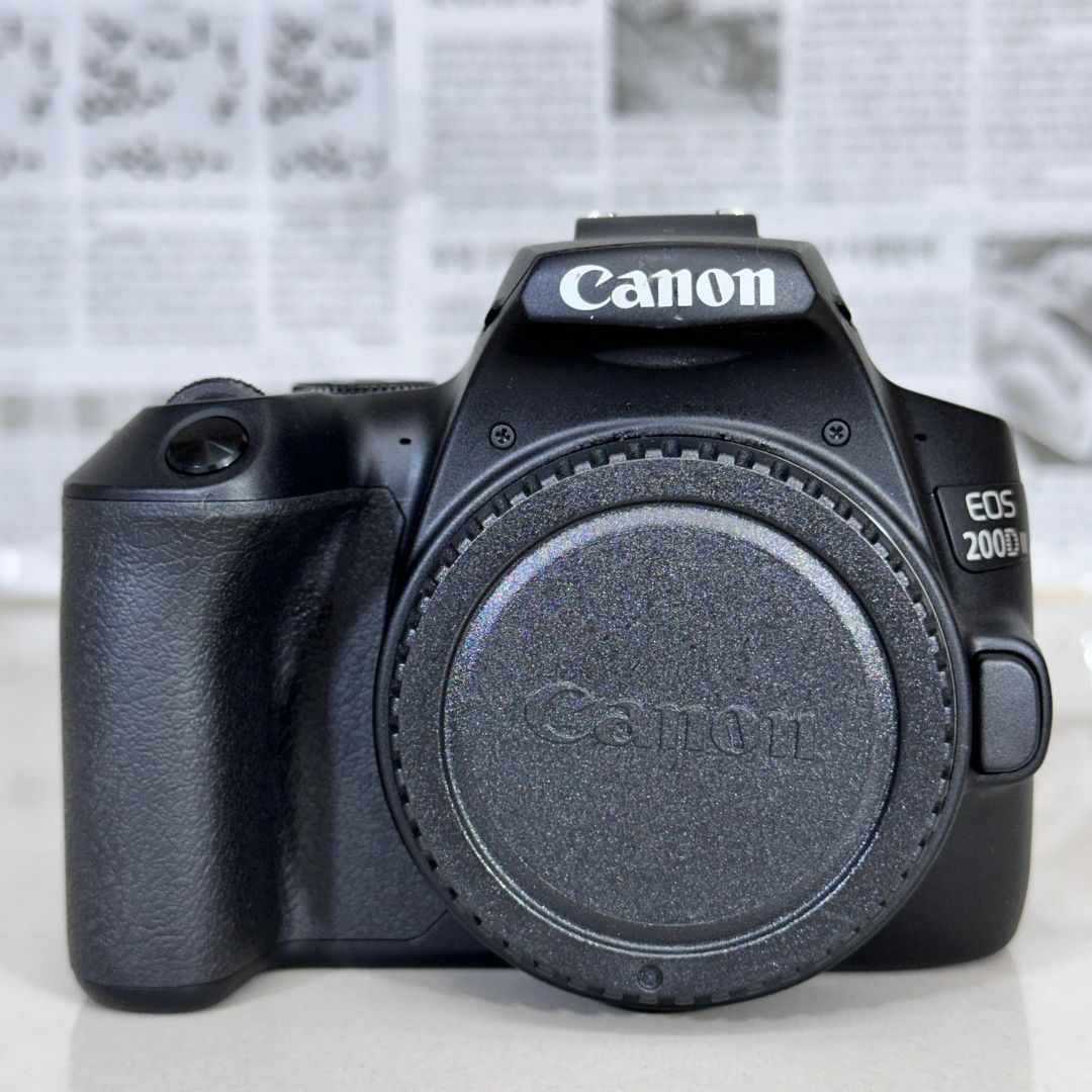 Canon 200Dii Mark ii plus Lens Kit 18-55mm kondisi second mulus