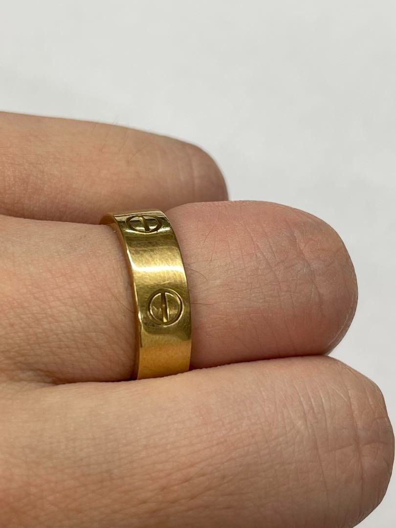 Cartier love ring sizing new arrivals