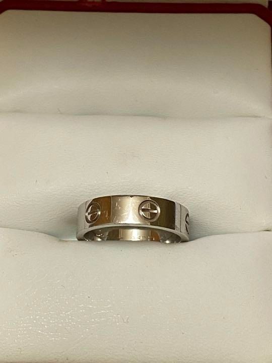 Cartier Love Ring Platinum 58 Men s Fashion Watches Accessories Jewelry on Carousell
