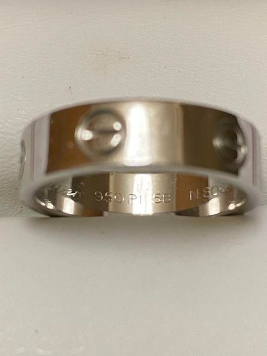Cartier Love Ring Platinum 58 Men s Fashion Watches Accessories Jewelry on Carousell