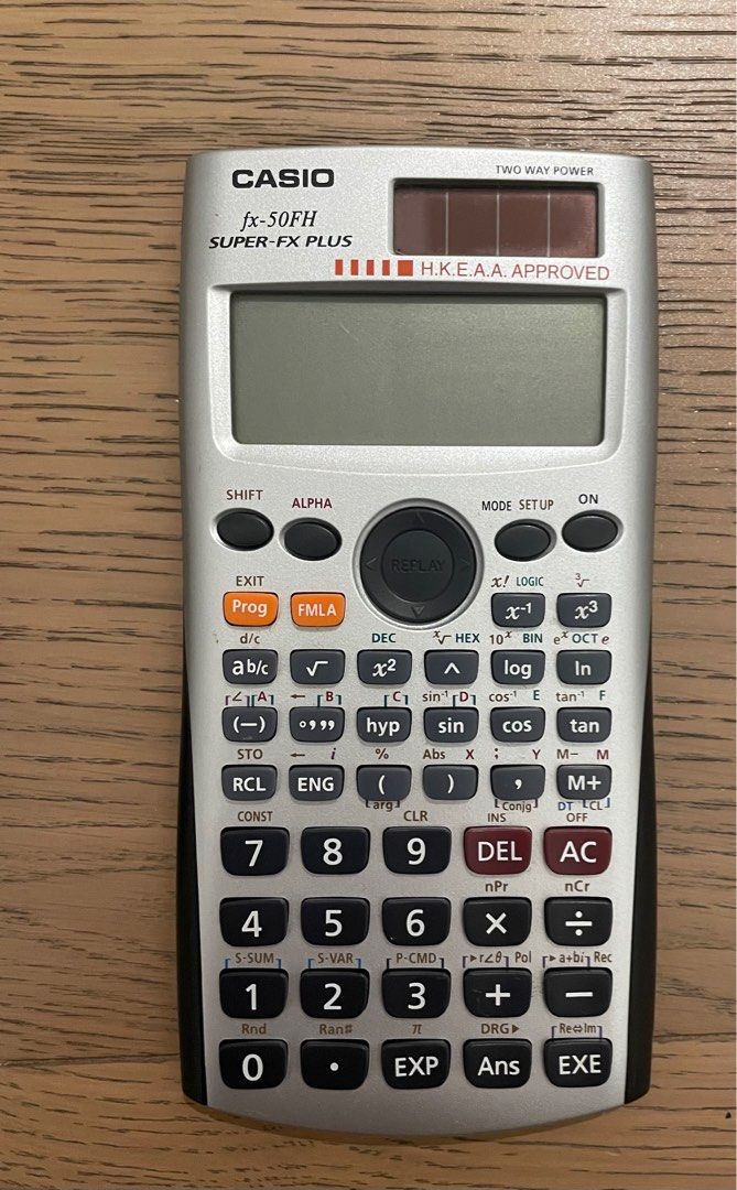 Casio super fx plus top