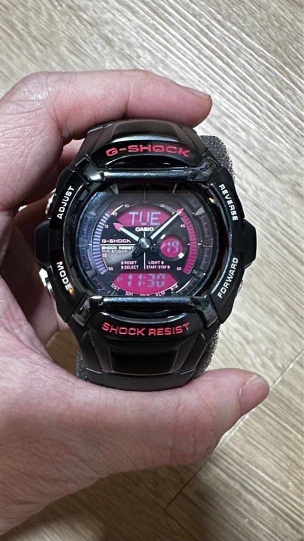 Casio G Shock G 550FB Black Pink Women s Fashion Watches Accessories Watches on Carousell