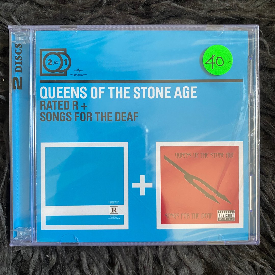 CD QUEEN OF THE STONE AGE Rated R+ Song for the Deaf(2cd), Hobbies ...