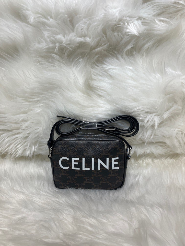 Celine Triomphe Messenger Bag Luxury Bags Wallets on Carousell