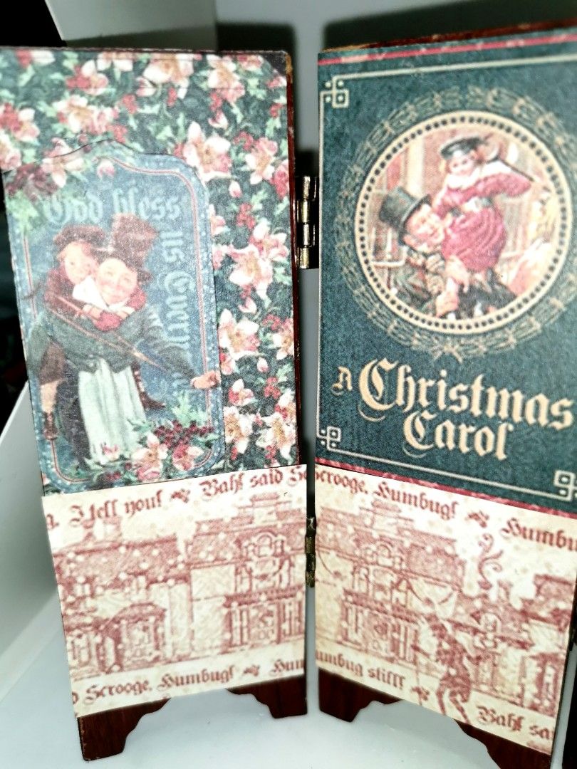 Christmas carol divider (Category: Wall Decor) located in Quezon City. Submitted by belikabim2014 (Listing ID 1319875908, Image 2). Description: Wooden vintage divider Back to back design Delivery via courier pick up buyer's booking Novaliches location.
