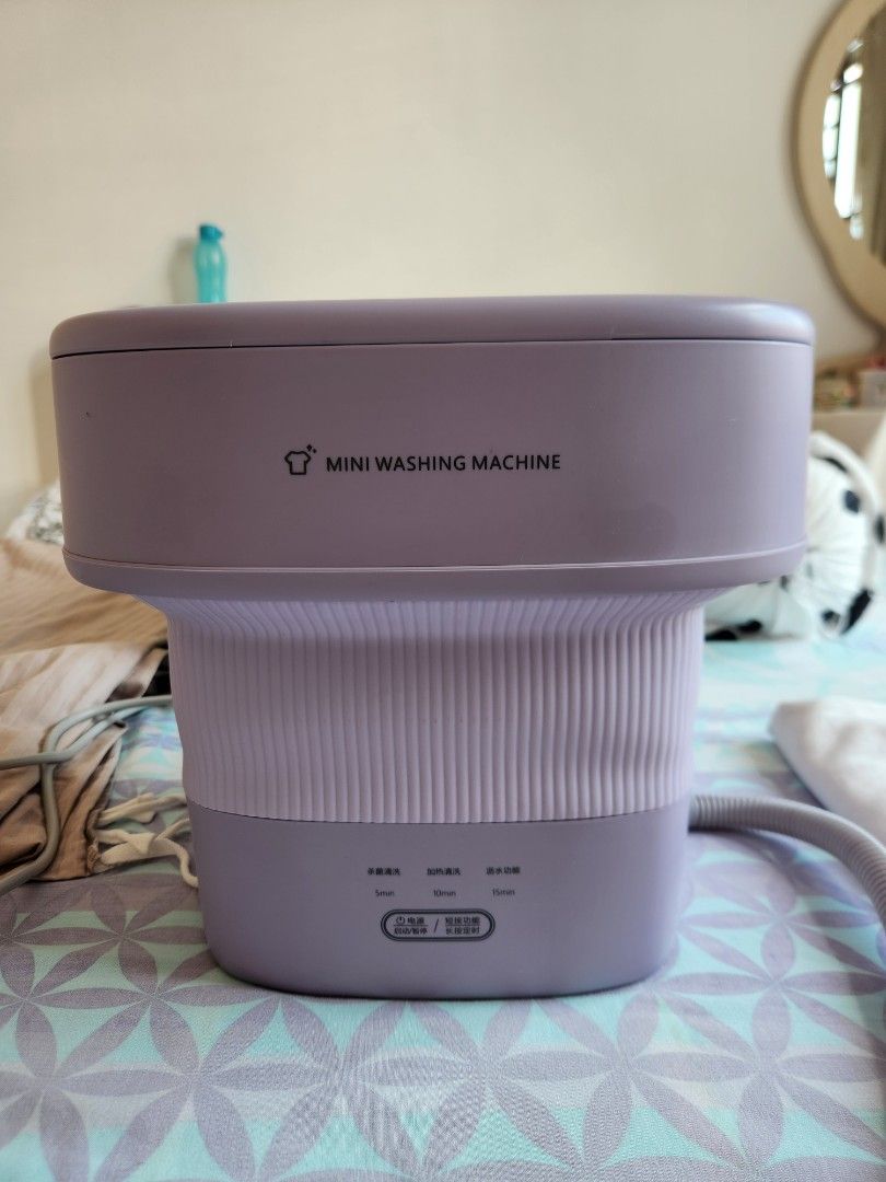 Daewoo mini washing machine portable underwear baby folding wash