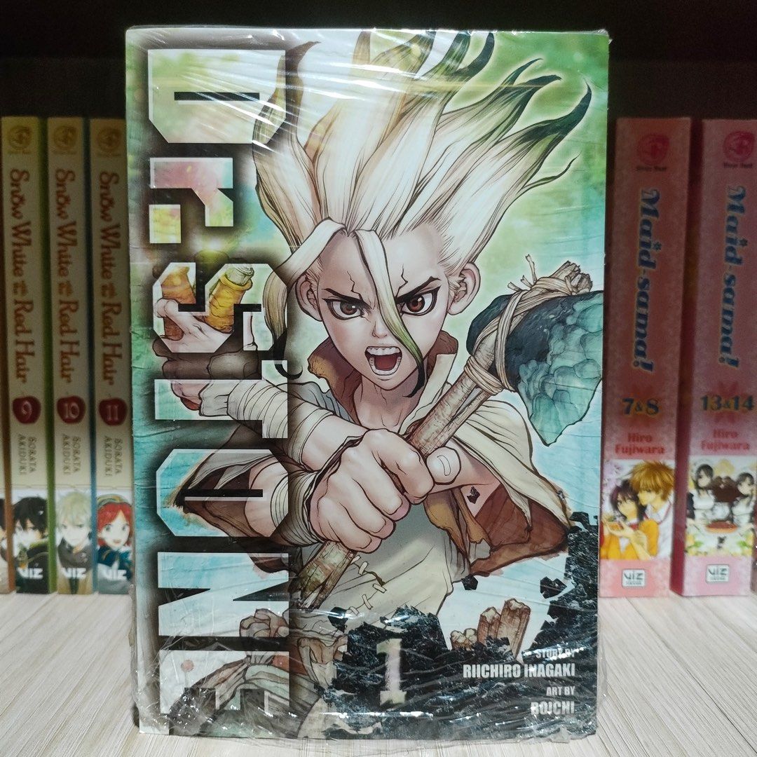 Dr. Stone Volume 1 & Byakuya Manga (Category: Comics & Manga) located in Subic. Submitted by qatqat (Listing ID 1319831849, Image 1). Description: All mangas were only displayed on shelf ✨₱500 for each manga ✨Mangas are in very good condition 9.5/10 ✨A bit of yellowing on both volumes Can get both for ₱900 MOP: Gcash/BPI Kindly message me for any questions or inquiries 😊 .