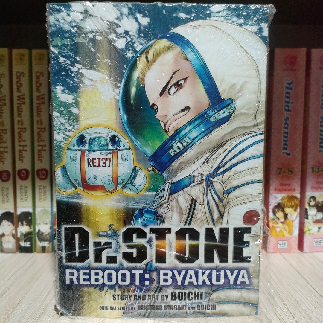 Dr. Stone Volume 1 & Byakuya Manga (Category: Comics & Manga) located in Subic. Submitted by qatqat (Listing ID 1319831849, Image 2). Description: All mangas were only displayed on shelf ✨₱500 for each manga ✨Mangas are in very good condition 9.5/10 ✨A bit of yellowing on both volumes Can get both for ₱900 MOP: Gcash/BPI Kindly message me for any questions or inquiries 😊 .