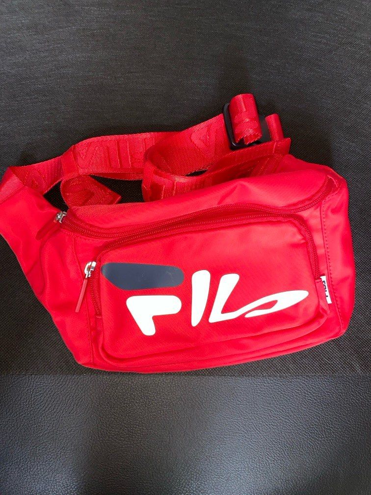 Fila red fanny pack shop