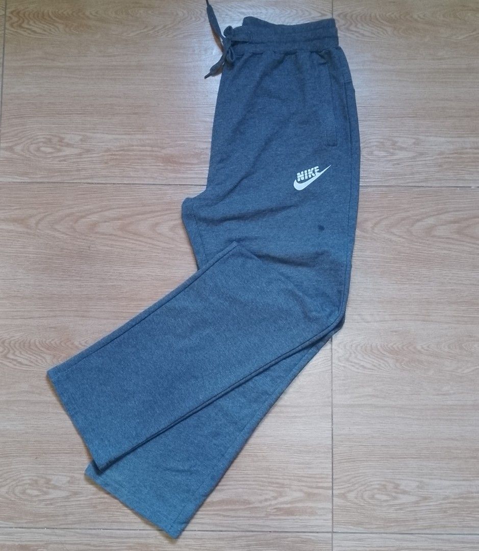 Nike grey sweatpants sale outlet