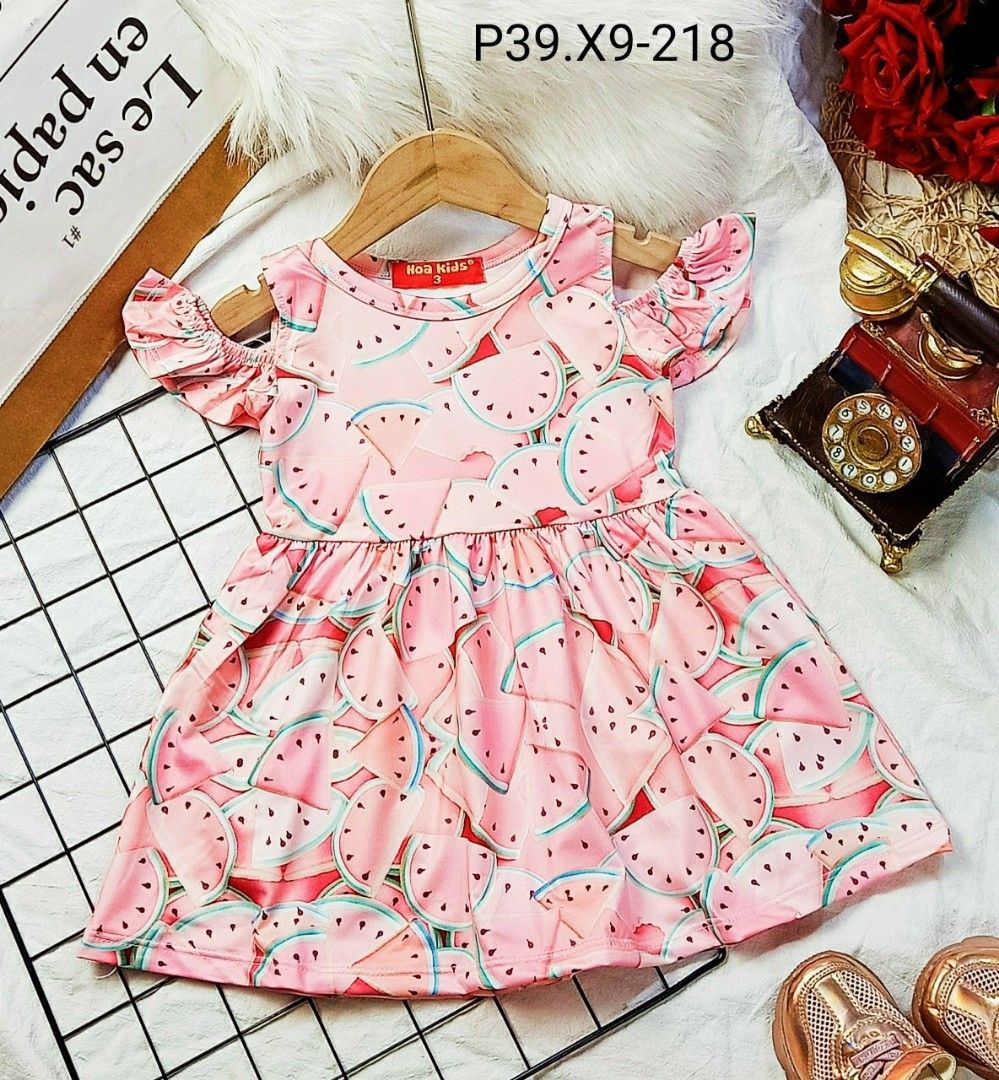 Cold shoulder frocks for girls hot sale