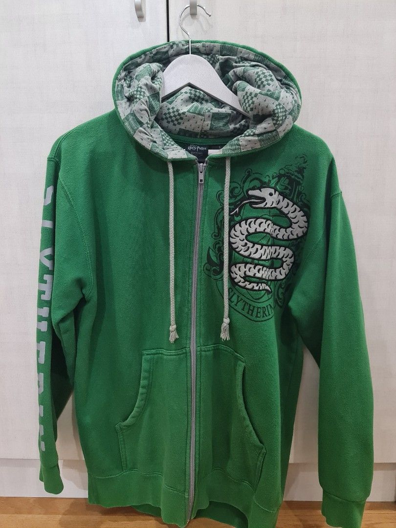 Harry Potter Slytherin Hoodie Men s Fashion Coats Jackets and Outerwear on Carousell